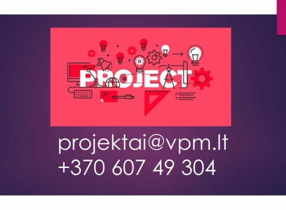 VTVPMC projektinė veikla1