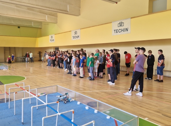 Visagino TVPMC komanda dalyvavo Lituanica X robotikos varžybose „TOP ROBO CITY GAMES“5
