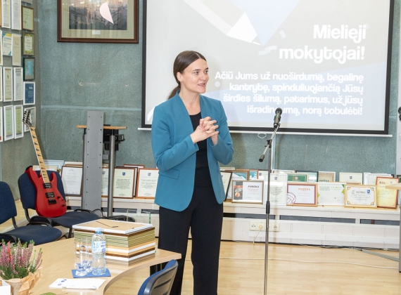 Centre lankėsi Švietimo, mokslo ir sporto ministrė Radvilė Morkūnaitė-Mikulėnienė24